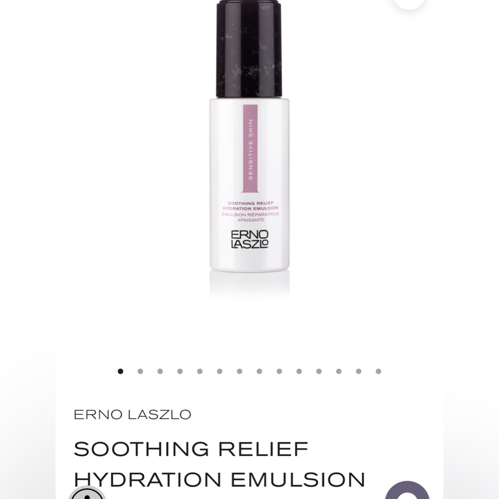Erno Laszlo Moisturizer Soothing Relief Hydration Emulsion NWT Lg ex 8-12-25